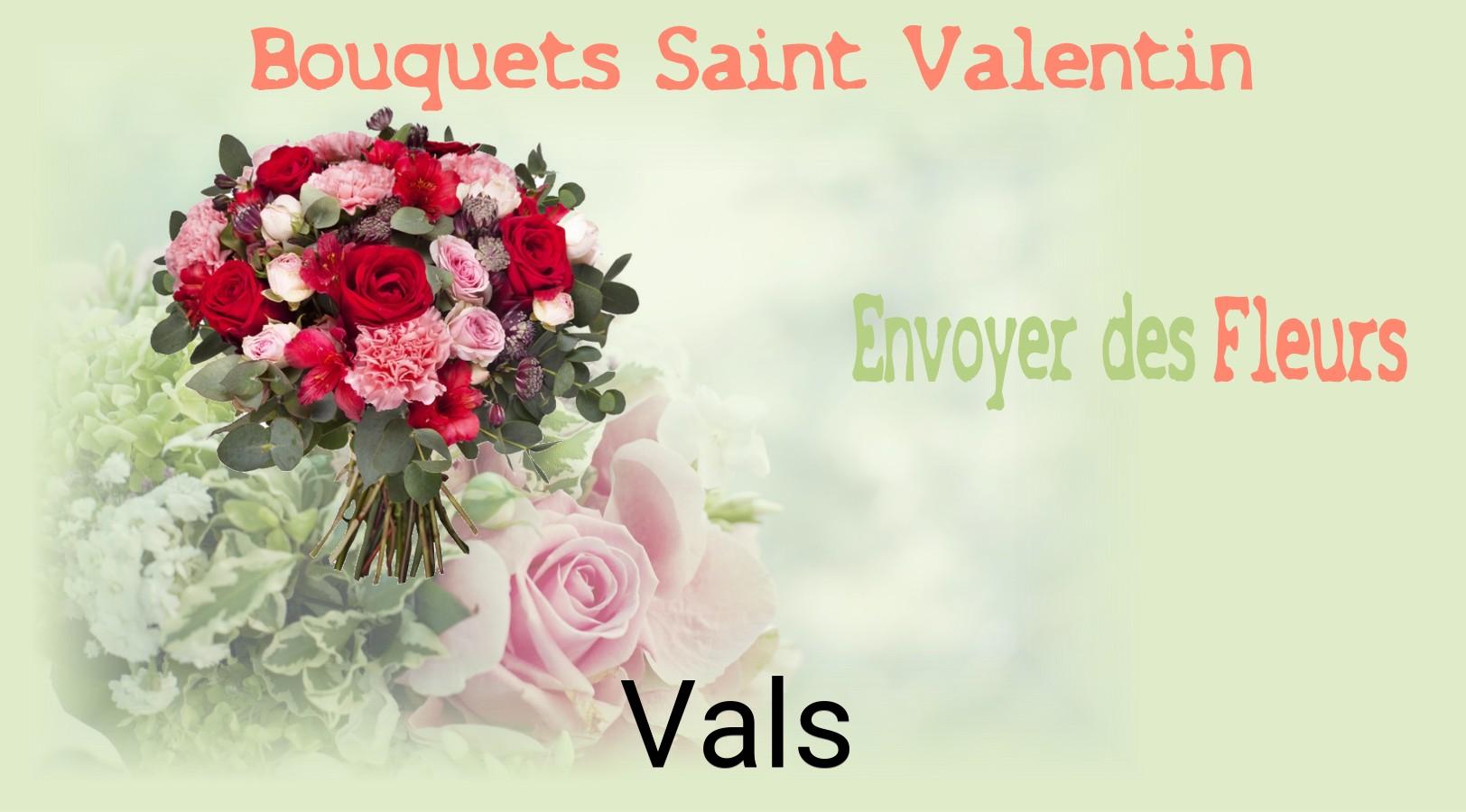 Roses de Saint-Valentin livrées à Vals